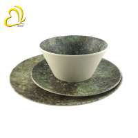 bamboo products Stone design bamboo fiber tableware with bamboo soap dish