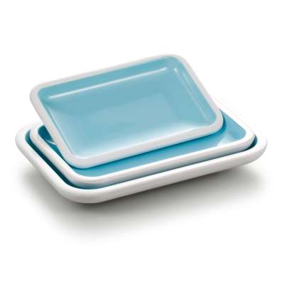 New design double color melamine modern plate set