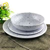 Plate series plastic plates dinnerware sets luxury